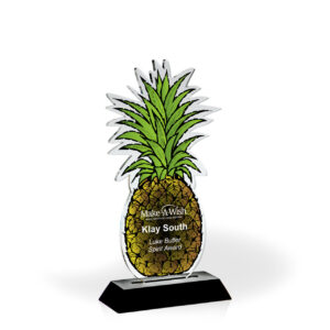 Pineapple Award, Acrylic & Wood